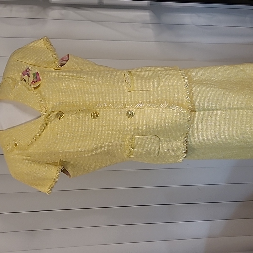 Vtg. Dana Buchman Tweed Skirt Set